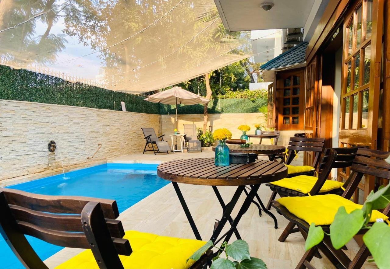 Roshani Pool Villa Gurgaon - 7Br #Privatepool #Villa #Bungalow #Garden #Staycation Екстер'єр фото